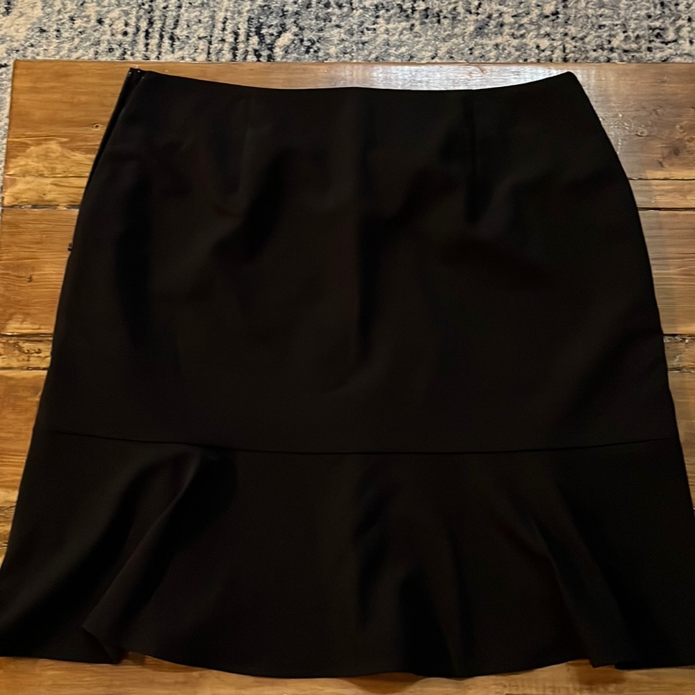 Black pencil skirt